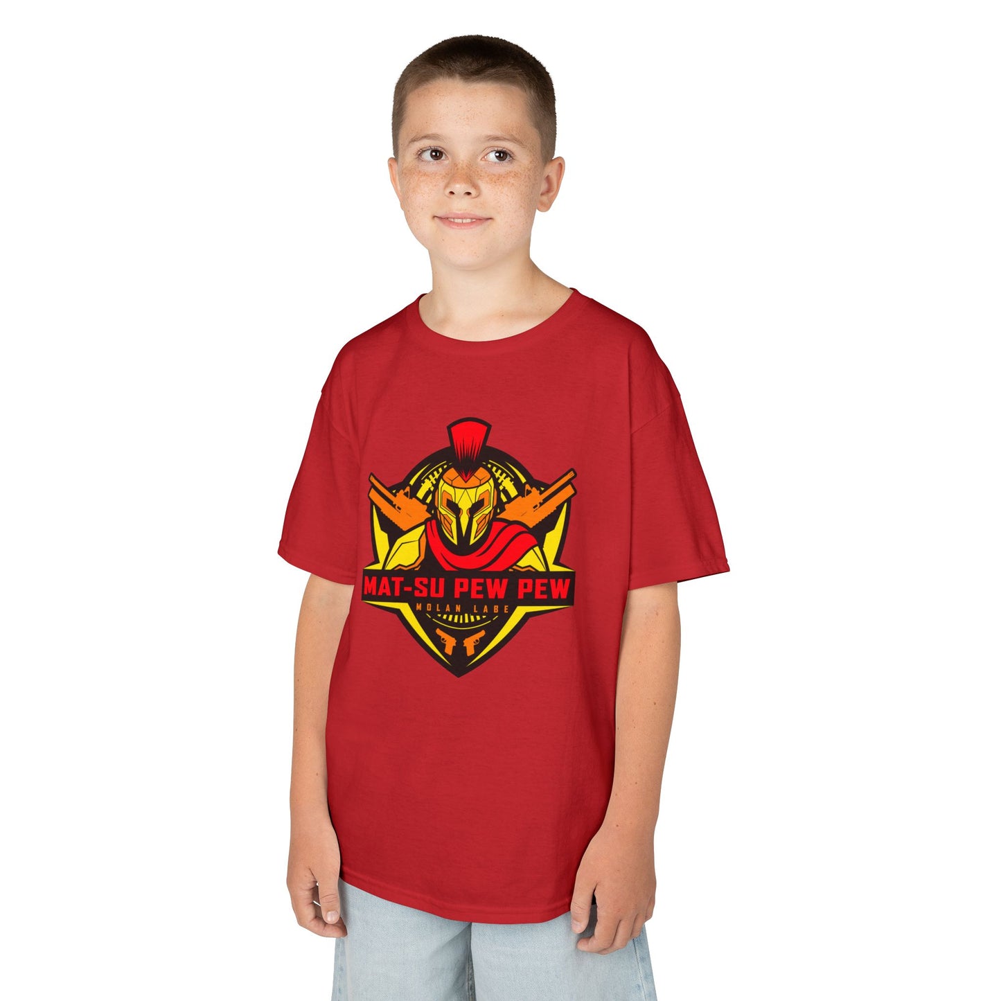Mat-Su Pew Pew Kids Spartan Tee
