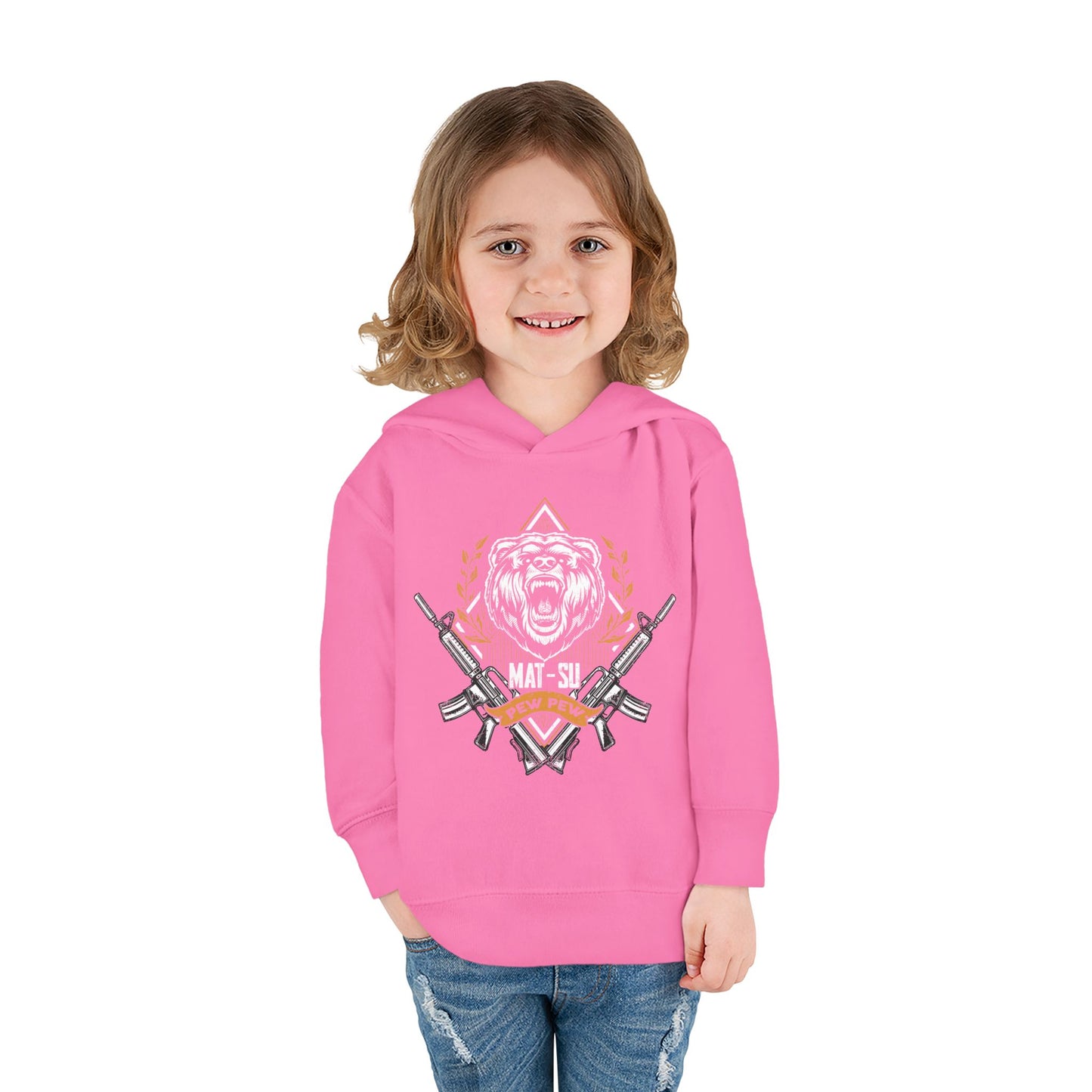 Mat-Su Pew Pew Toddler Hoodie