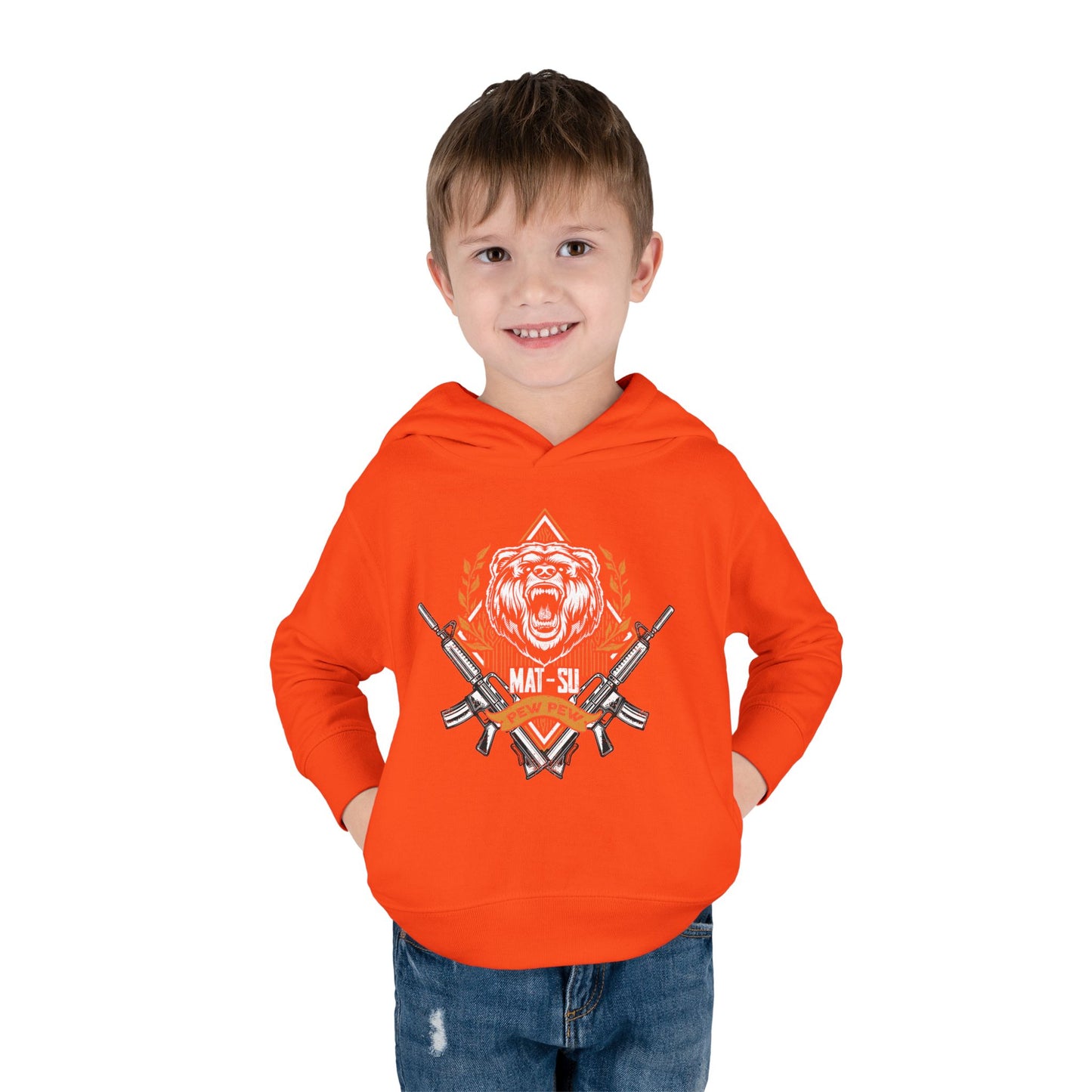 Mat-Su Pew Pew Toddler Hoodie