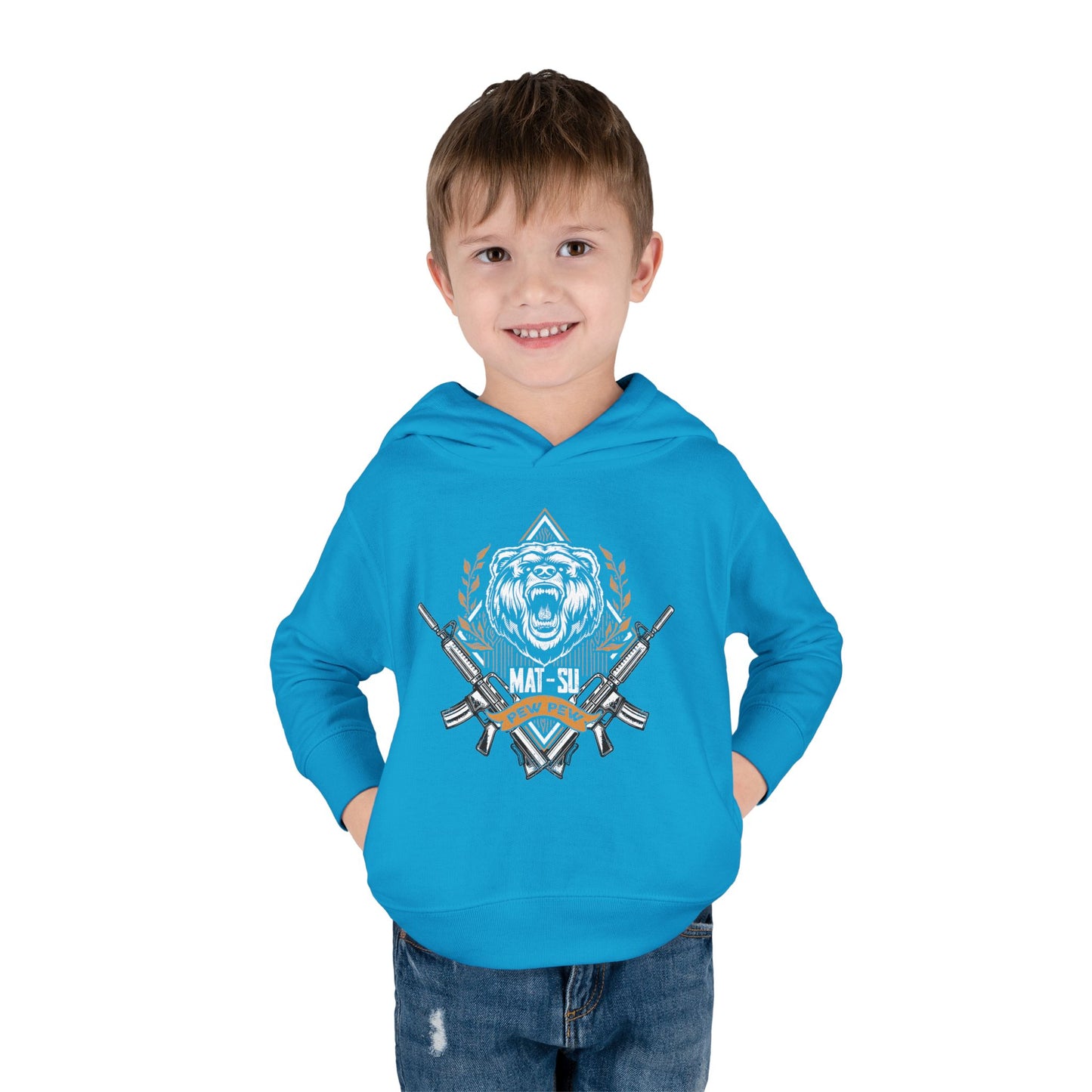 Mat-Su Pew Pew Toddler Hoodie