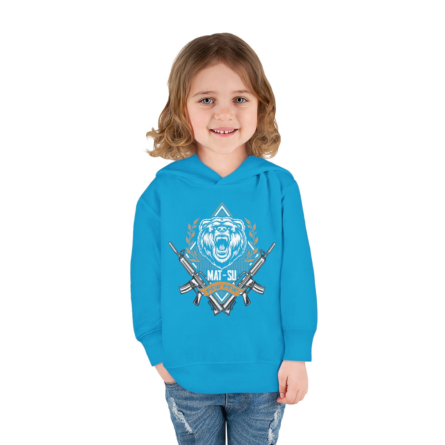 Mat-Su Pew Pew Toddler Hoodie