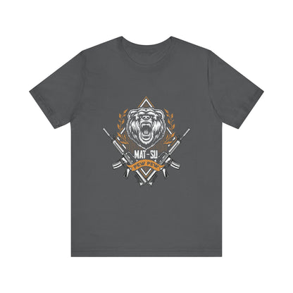 Mat-Su Pew Pew Bear Adult Jersey Tee