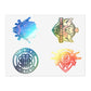 Logo Sticker Sheets - Four Pack Stickers