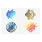 Logo Sticker Sheets - Four Pack Stickers